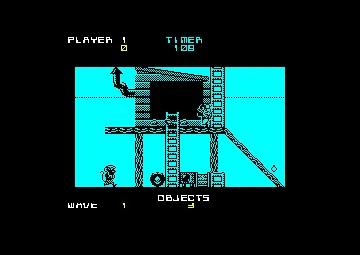 Peter Pack Rat (UK) (1988) (Trainer) screen shot game playing